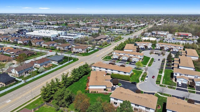 drone / aerial view