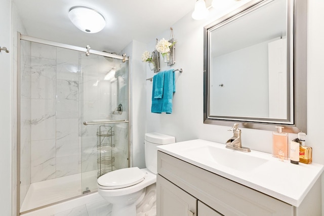 11138 Center Rd Unit E22, Palos Hills, IL 60465 - bathroom featuring vanity and a marble finish shower