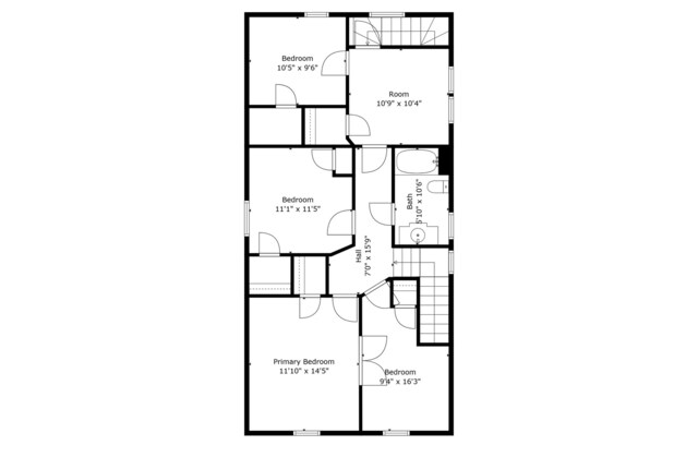 1726 Wesley Ave, Evanston, IL 60201 - floor plan