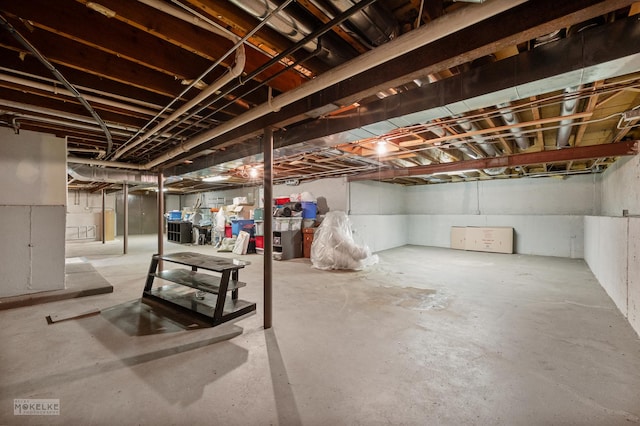 7S745 State Route 53rd Hwy, Naperville, IL 60540 - view of unfinished basement