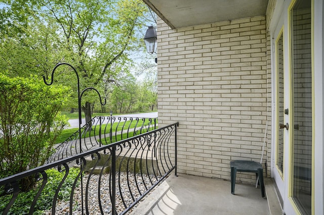 2608 186th St Unit 105, Lansing, IL 60438 - view of balcony