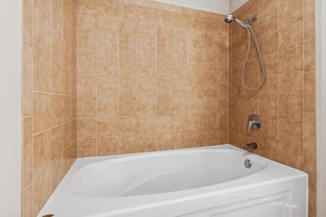 full bathroom featuring bathing tub / shower combination