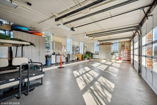 546 Oak Knoll Rd, Barrington Hills, IL 60010 - garage featuring a garage door opener