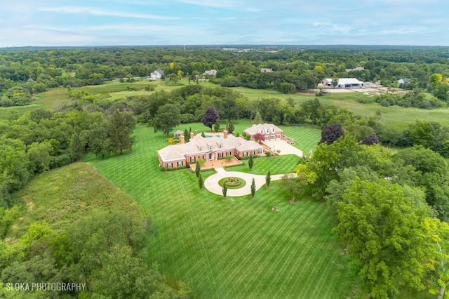 546 Oak Knoll Rd, Barrington Hills, IL 60010 - drone / aerial view
