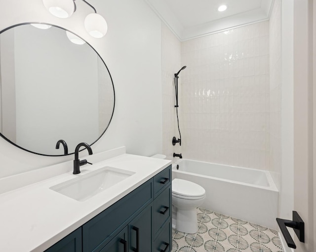 3452 N Bell Ave, Chicago, IL 60618 - bathroom with vanity and shower / tub combination