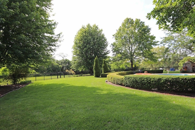 37418 N Fox Hill Dr, Wadsworth, IL 60083 - view of yard with fence