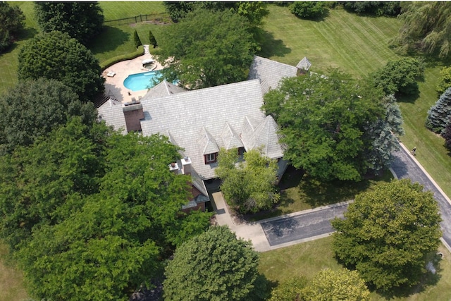 37418 N Fox Hill Dr, Wadsworth, IL 60083 - bird's eye view