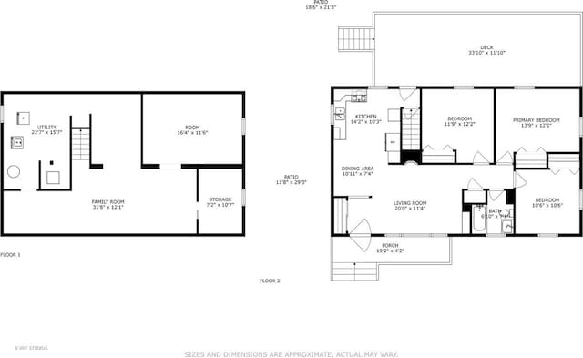 1216 Maple St, Lake In The Hills, IL 60156 - home floor plan