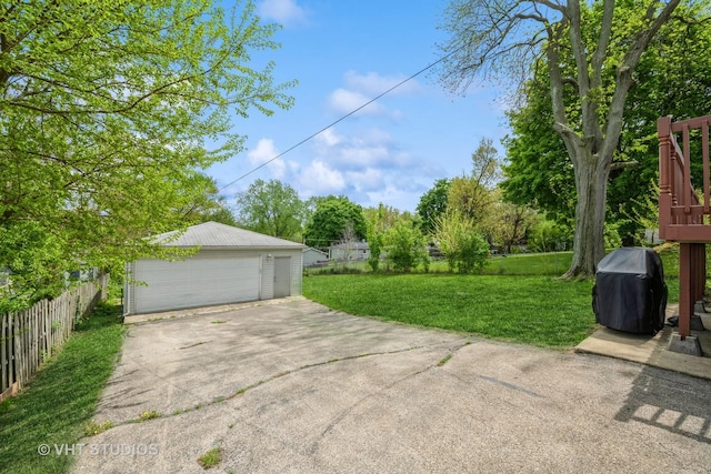 1216 Maple St, Lake In The Hills, IL 60156 - view of detached garage