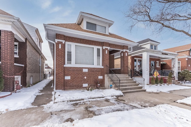 7740 S Vernon Ave, Chicago, IL 60619 - view of front of property with brick siding and a porch