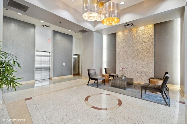 common area featuring visible vents