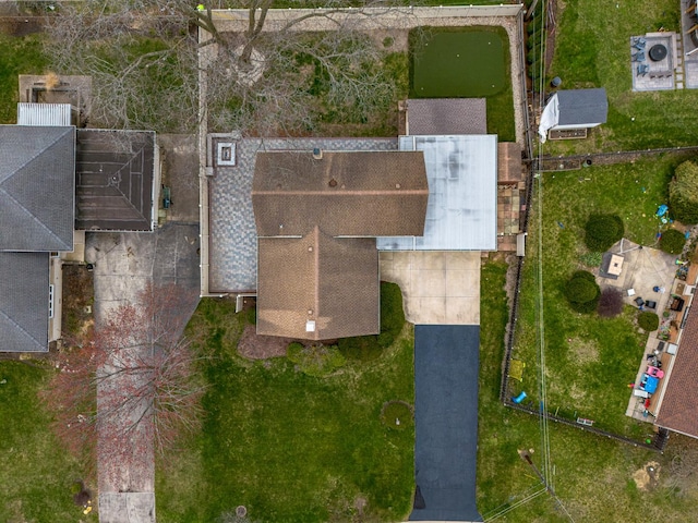 drone / aerial view