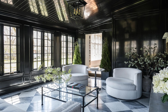 180 De Windt Rd, Winnetka, IL 60093 - sunroom featuring plenty of natural light and french doors