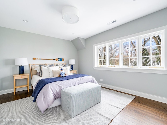 180 De Windt Rd, Winnetka, IL 60093 - bedroom featuring baseboards, wood finished floors, and visible vents