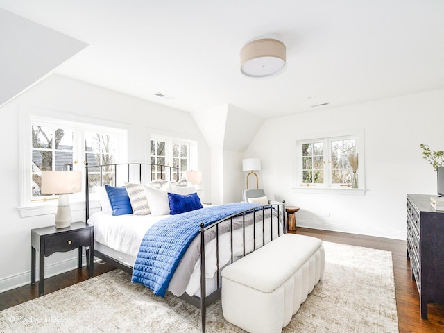 180 De Windt Rd, Winnetka, IL 60093 - bedroom featuring dark wood-type flooring and baseboards