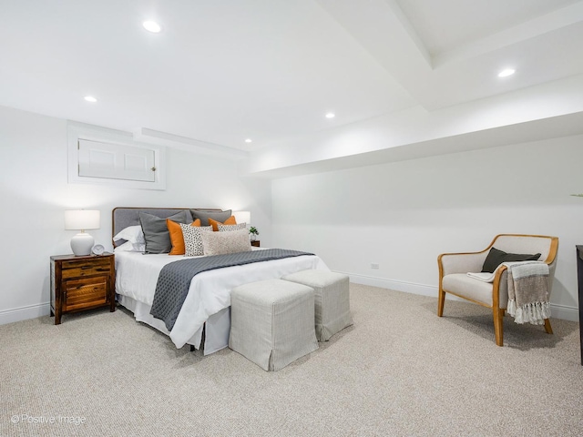 180 De Windt Rd, Winnetka, IL 60093 - carpeted bedroom featuring recessed lighting and baseboards