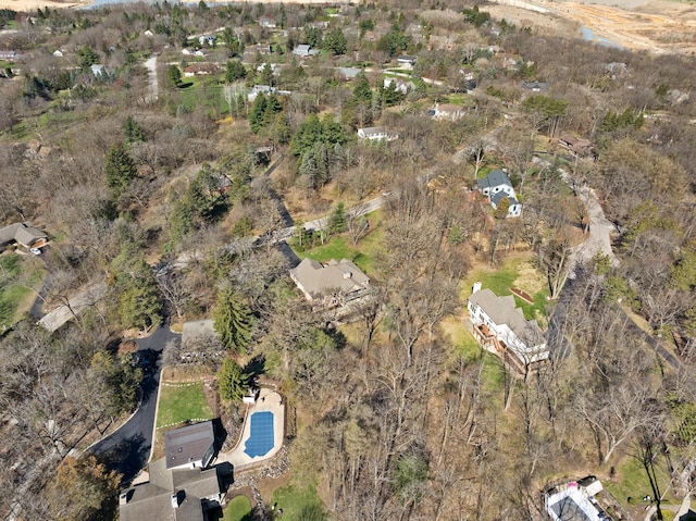 drone / aerial view
