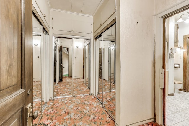 1312 N Astor St, Chicago, IL 60610 - hall with crown molding