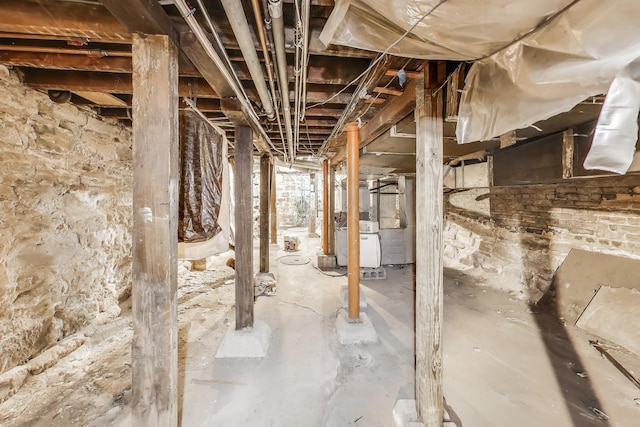 1312 N Astor St, Chicago, IL 60610 - view of unfinished basement