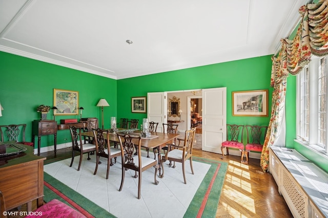1250 Westmoor Rd, Winnetka, IL 60093 - dining space with ornamental molding