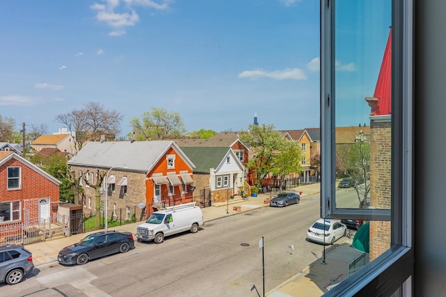 2143 W 19th St Unit 3, Chicago, IL 60608 - exterior space with a residential view, sidewalks, and curbs