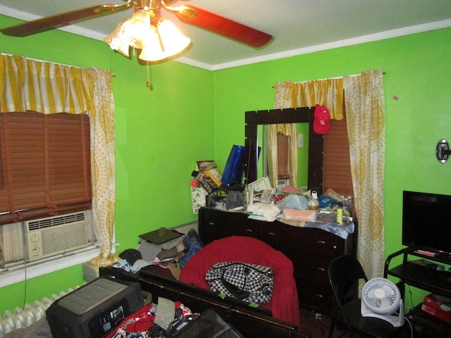 9201 S Marshfield Ave, Chicago, IL 60620 - bedroom featuring cooling unit and ceiling fan