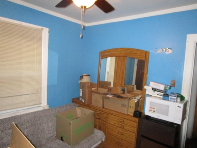 9201 S Marshfield Ave, Chicago, IL 60620 - bedroom with a ceiling fan