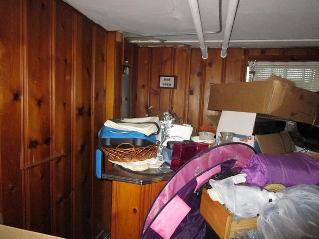 9201 S Marshfield Ave, Chicago, IL 60620 - misc room featuring wooden walls