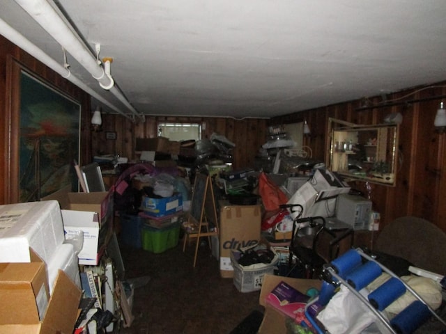 9201 S Marshfield Ave, Chicago, IL 60620 - miscellaneous room with wooden walls
