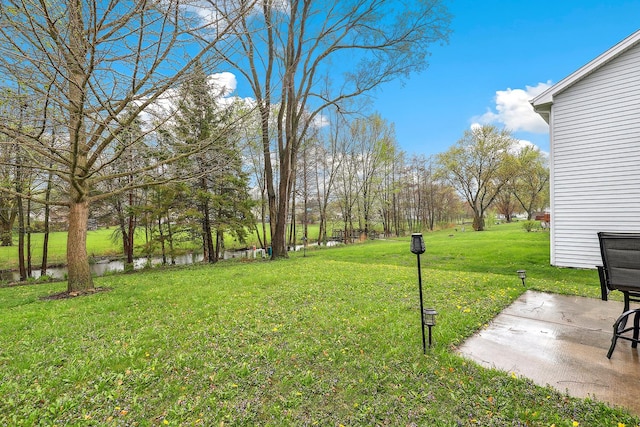 1306 Haverhill Cir, Naperville, IL 60563 - view of grassy yard featuring a patio and view of scattered trees