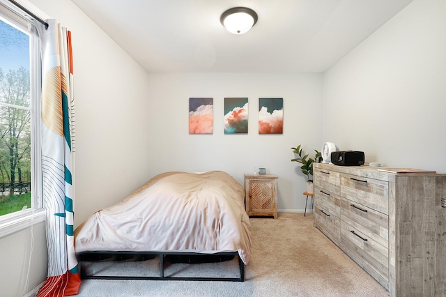 1306 Haverhill Cir, Naperville, IL 60563 - bedroom featuring light carpet and baseboards