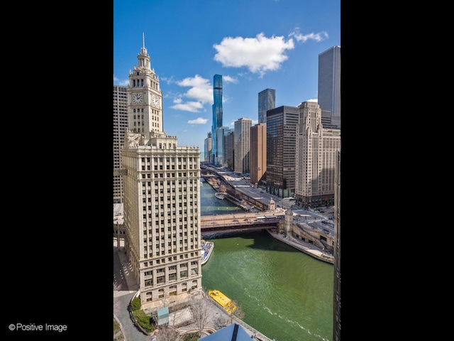 403 N Wabash Ave Unit 13B, Chicago, IL 60611 - city view with a nearby body of water and a notable bridge