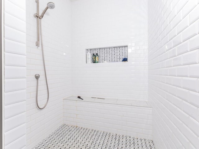 14431 E 2400 N Rd, Hudson, IL 61748 - full bathroom with tiled shower