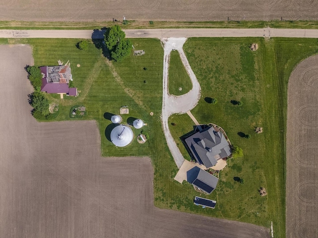 14431 E 2400 N Rd, Hudson, IL 61748 - aerial view of property and surrounding area