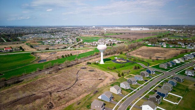 drone / aerial view