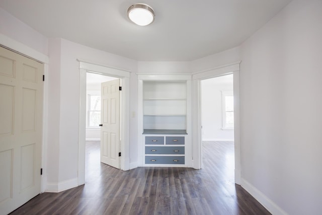 231 S Chicago Ave, Kankakee, IL 60901 - interior space with dark wood-type flooring and baseboards