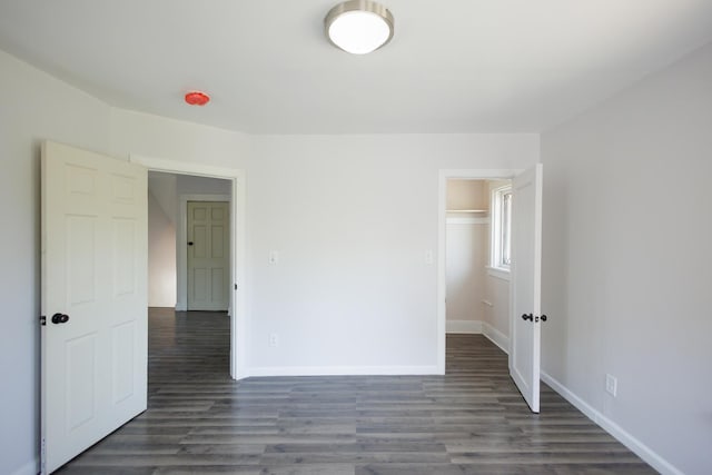 231 S Chicago Ave, Kankakee, IL 60901 - interior space featuring baseboards and dark wood-type flooring