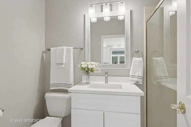 2407 Shaker Ct, Naperville, IL 60564 - bathroom with toilet and vanity
