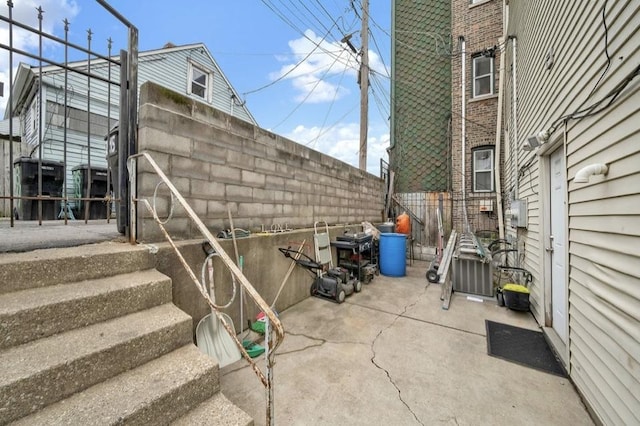 2629 W Luther St, Chicago, IL 60608 - view of side of home with fence and a patio