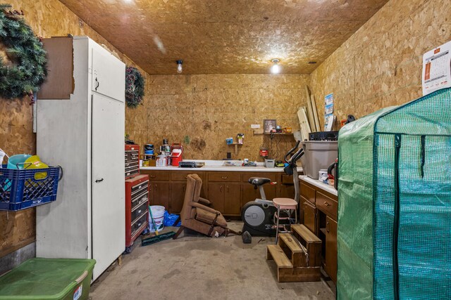 view of storage