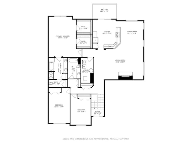 1952 Crenshaw Cir Unit 1952, Vernon Hills, IL 60061 - view of floor plan / room layout