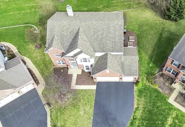 drone / aerial view