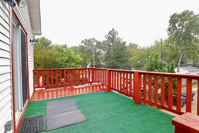 1811 Emerson St, Evanston, IL 60201 - deck with visible vents