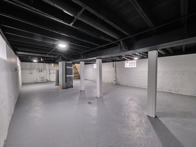 14923 Wood St, Harvey, IL 60426 - basement with stairs