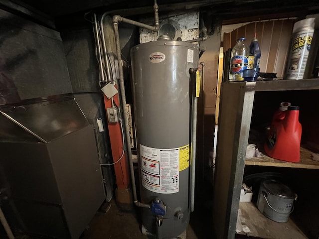 11916 S Harvard Ave, Chicago, IL 60628 - utilities with gas water heater and heating unit