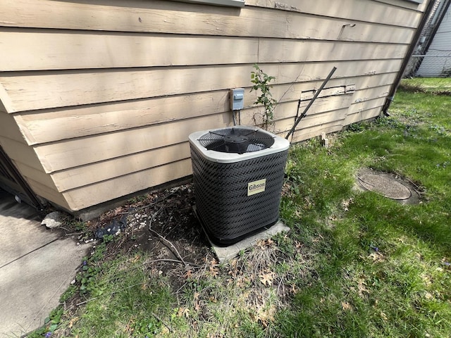 11916 S Harvard Ave, Chicago, IL 60628 - exterior details with central air condition unit