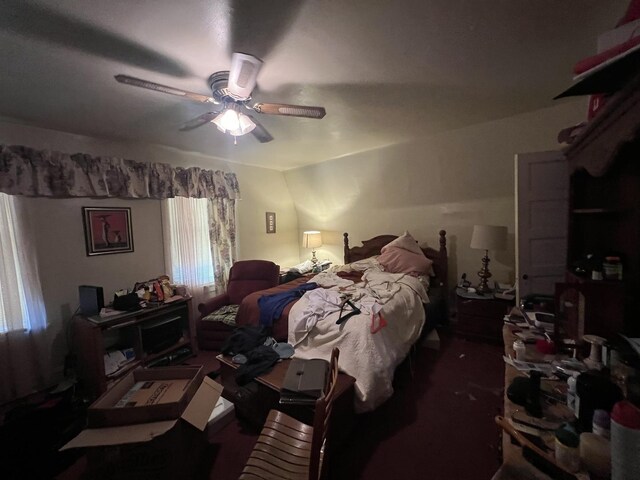 11916 S Harvard Ave, Chicago, IL 60628 - carpeted bedroom with a ceiling fan