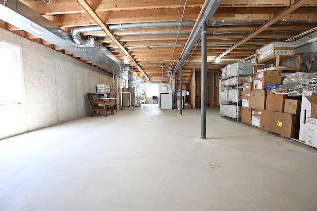 661 Bluebonnett Dr, Aurora, IL 60505 - view of unfinished basement
