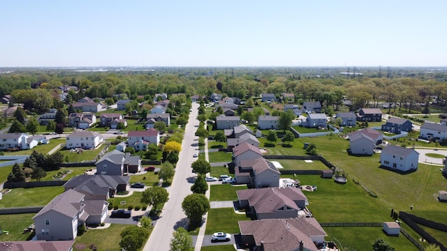 661 Bluebonnett Dr, Aurora, IL 60505 - aerial view of residential area
