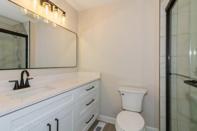 2509 Oak Trails Dr, Aurora, IL 60506 - full bath with vanity and a shower stall